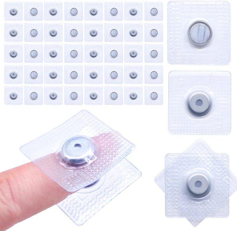 SEMINI Hidden Sew Magnetic Snap Invisible Hidden Sew in PVC Hidden Purse Closure for Fastener Handbag Cloth Clasp DIY Craft Sewing Tools - Image 1